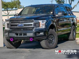 Ford F-150 Tow Hook Shackle Adaptors - Aluminum - Black Ford F-150 Tow Hook Shackle Adaptors - Aluminum - Black